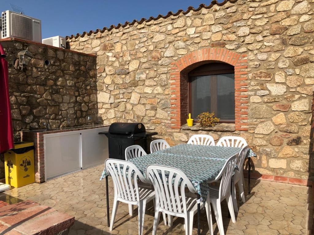 Casa - Apartamento Rural La Tahona Del Abuelo Plasenzuela Екстериор снимка
